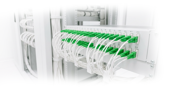 Conexión de fibra óptica